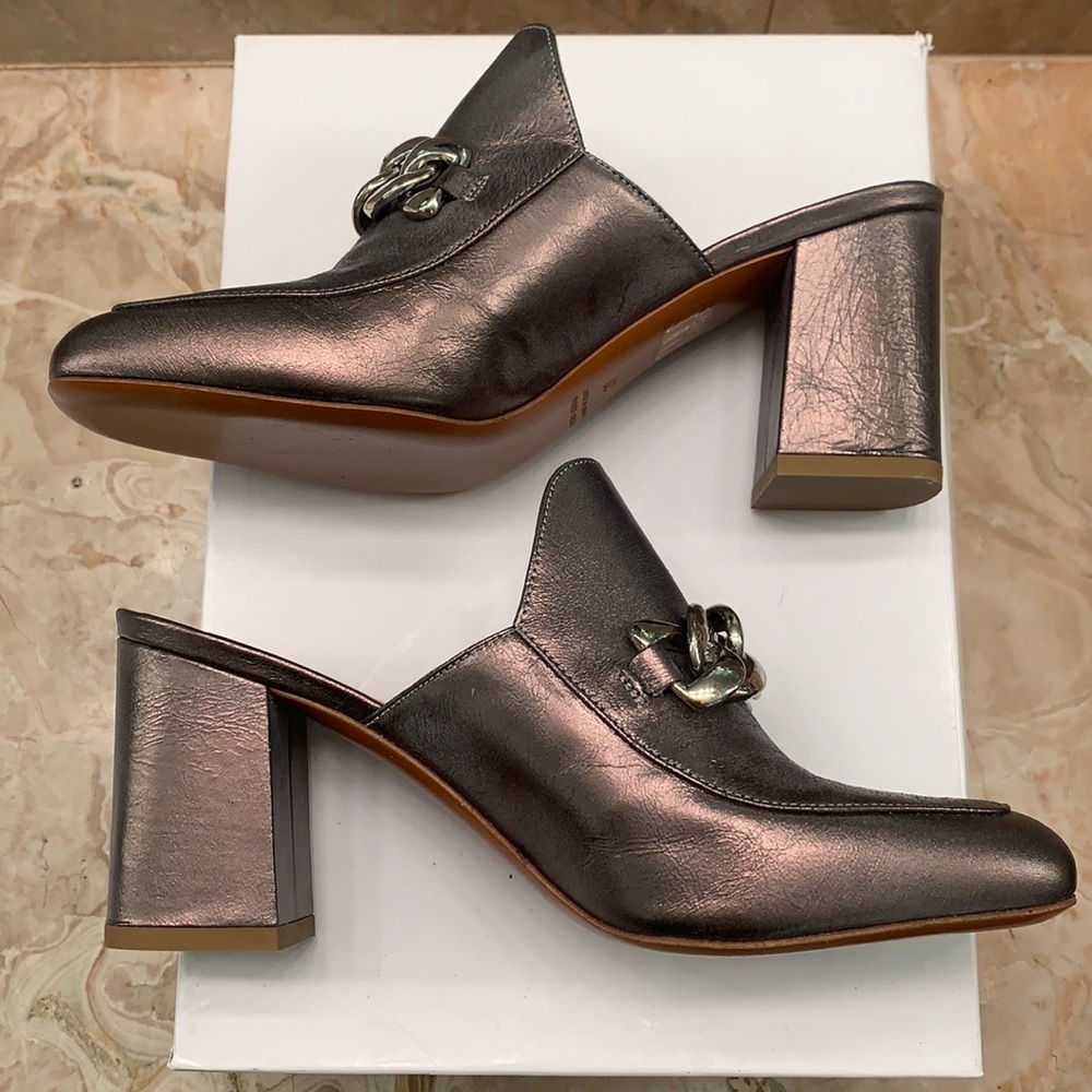 The Shoe Box Nyc made in Italy leather mules